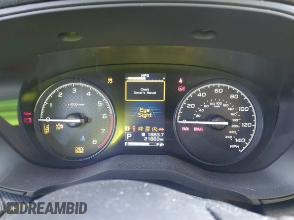 2023 Subaru Forester with VIN JF2SKACC0PH494744, listed as a IAAI auction lot 41133070 with 21,883 mi miles and . Bid and sale history available at DreamBid. Image 7.
