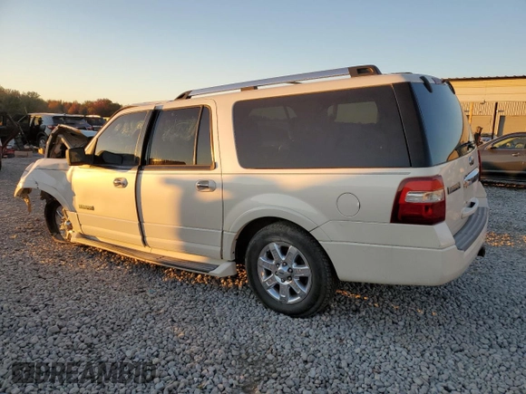 2008 Ford Expedition EL Limited with VIN 1FMFK19508LA12423, listed as a Copart auction lot 87960475 with 0 mi miles and Salvage Title. Bid and sale history available at carsss.com. Image 2.