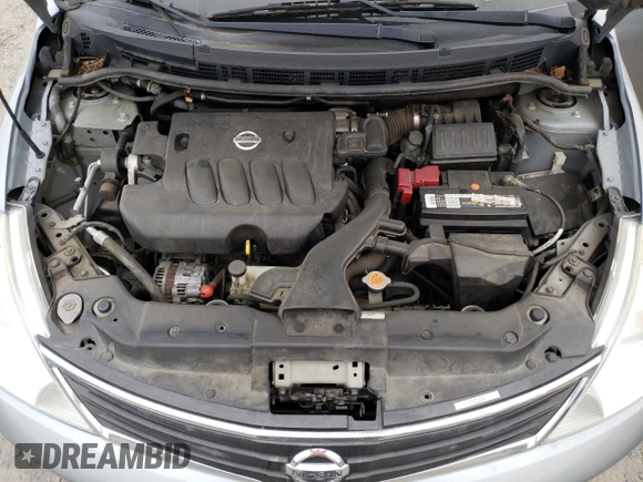 2010 Nissan Versa 1.8 S with VIN 3N1BC1AP2AL405088, listed as a Copart auction lot 53120825 with 116,073 mi miles and Clean Title. Bid and sale history available at carsss.com. Image 11.