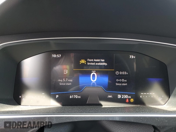 2024 Volkswagen Tiguan SE z VIN 3VVNB7AX3RM099753, wystawiony jako Copart lot #58601645 z przebiegiem 6 170 mil mil oraz Szkoda całkowita • Salvage title. Historia ofert i sprzedaży dostępna na DreamBid. Obrazek 9.