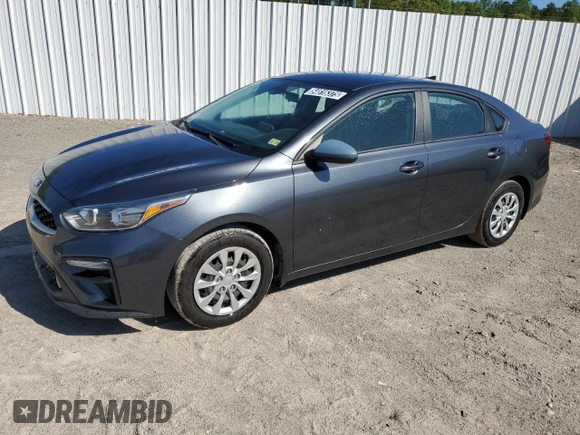 2021 Kia Forte FE with VIN 3KPF24AD5ME401036, listed as a Copart auction lot 54816375 with 124,769 mi miles and Clean Title. Bid and sale history available at DreamBid. Image 1.