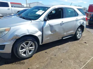 2016 Chevrolet Equinox LS with VIN 2GNALBEK3G1129311, listed as a IAAI auction lot 41847885 with 174,385 mi miles and . Bid and sale history available at carsss.com. Image 6.