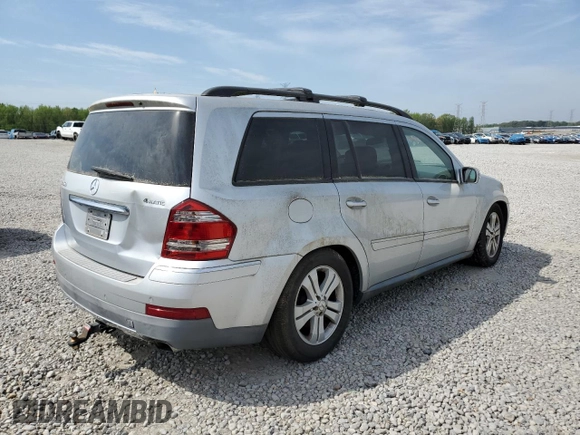 2008 Mercedes-Benz GL-Class 4.6L with VIN 4JGBF71E68A322430, listed as a Copart auction lot 52541825 with 173,592 mi miles and Salvage Title. Bid and sale history available at carsss.com. Image 3.