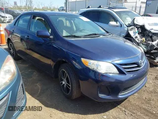 2013 Toyota Corolla L with VIN 2T1BU4EE8DC968321, listed as a IAAI auction lot 42048769 with 178,372 mi miles. Bid and sale history available at carsss.com. Image 1.