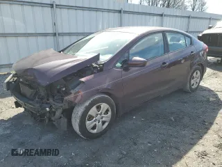 2017 Kia Forte LX with VIN 3KPFK4A73HE074183, listed as a Copart auction lot 45463825 with 112,434 mi miles and Salvage Title. Bid and sale history available at carsss.com. Image 1.