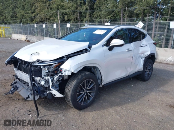 2022 Lexus NX 350 с VIN 2T2AGCEZ8NC004511, выставлен на аукционе IAAI как лот 42149218 с пробегом 42 441 миль миль и . История ставок и продаж доступна на DreamBid. Изображение 2.