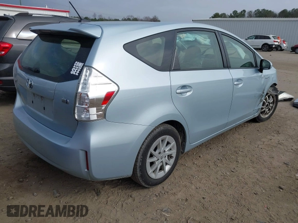 2014 Toyota Prius Two with VIN JTDZN3EU1E3330452, listed as a IAAI auction lot 41525661 with Not Provided miles and . Bid and sale history available at DreamBid. Image 4.