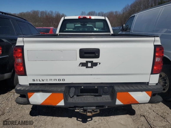2018 Chevrolet Silverado 1500 Work Truck with VIN 1GCNCNEH1JZ184094, listed as a Copart auction lot 50433915 with 162,635 mi miles and Clean Title. Bid and sale history available at carsss.com. Image 6.