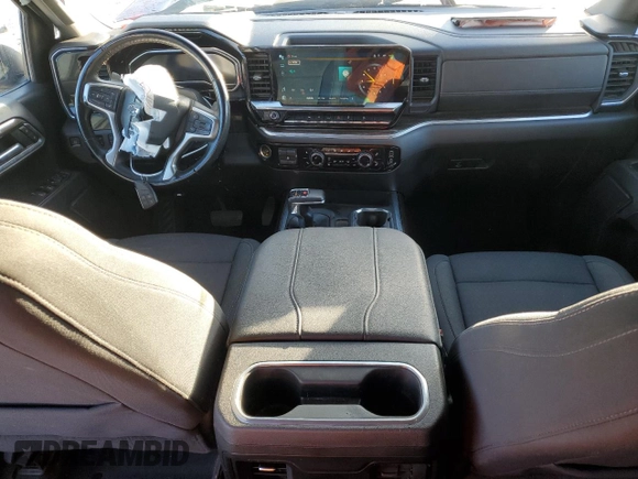 2023 Chevrolet Silverado 1500 RST with VIN 1GCUDEE8XPZ230913, listed as a Copart auction lot 85033514 with 43,617 mi miles and Salvage Title. Bid and sale history available at DreamBid. Image 8.