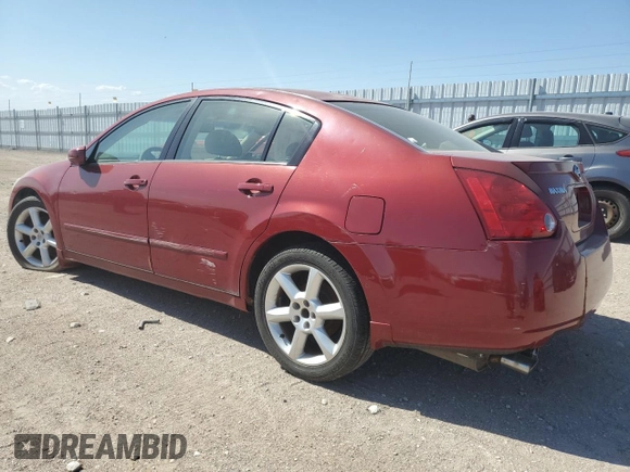 2006 Nissan Maxima SL with VIN 1N4BA41E06C858038, listed as a Copart auction lot 81987274 with 158,836 mi miles and Salvage title. Bid and sale history available at DreamBid. Image 2.