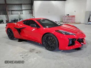 2023 Chevrolet Corvette 1LZ with VIN 1G1YD2D30P5602605, listed as a Copart auction lot 86160944 with 3,214 mi miles and Salvage Title. Bid and sale history available at DreamBid. Image 4.
