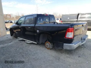 2019 Ram 1500 Big Horn/Lone Star with VIN 1C6RRFFG6KN920247, listed as a Copart auction lot 46715225 with 70,191 mi miles and Salvage Title. Bid and sale history available at carsss.com. Image 2.