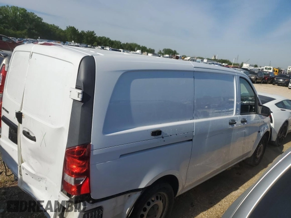 2019 Mercedes-Benz Metris Cargo with VIN WD3PG2EA6K3596248, listed as a Copart auction lot 61276835 with 183,221 mi miles and Salvage title. Bid and sale history available at DreamBid. Image 3.