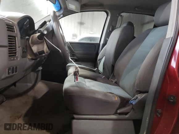 2005 Nissan Titan SE with VIN 1N6AA07AX5N518477, listed as a Copart auction lot 42885614 with 266,662 mi miles and Non Repairable. Bid and sale history available at DreamBid. Image 7.