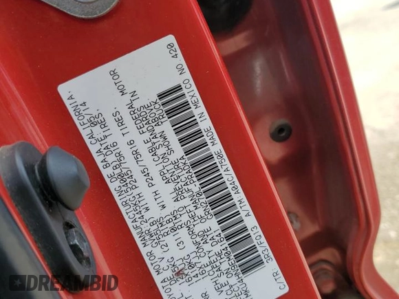 2014 Toyota Tacoma PreRunner with VIN 3TMKU4HN9EM041641, listed as a Copart auction lot 78539804 with Not provided miles and Salvage title. Bid and sale history available at DreamBid. Image 13.