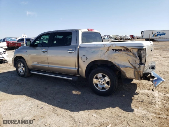 2008 Toyota Tundra 4WD Truck LTD with VIN 5TFDV58168X046299, listed as a Copart auction lot 48725825 with 259,905 mi miles and Salvage Title. Bid and sale history available at carsss.com. Image 2.