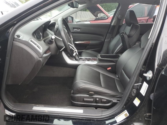 2017 Acura TLX with VIN 19UUB1F36HA004645, listed as a Copart auction lot 64673795 with 138,683 mi miles and Salvage title. Bid and sale history available at DreamBid. Image 7.