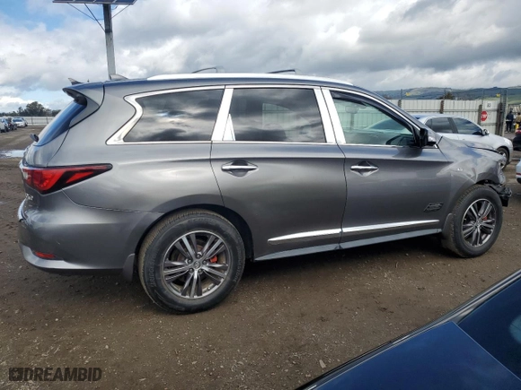 2017 Infiniti QX60 with VIN 5N1DL0MN2HC522553, listed as a Copart auction lot 48196985 with 52,924 mi miles and Salvage Title. Bid and sale history available at carsss.com. Image 3.