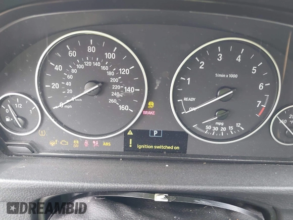 2014 BMW 3 Series 320i with VIN WBA3B1G52ENS78033, listed as a IAAI auction lot 41780475 with 138,987 mi miles. Bid and sale history available at carsss.com. Image 7.