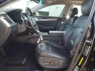 2018 Genesis G80 3.8L z VIN KMHGN4JE1JU265260, wystawiony jako Copart lot #87121164 z przebiegiem 90 611 mil mil oraz Szkoda całkowita • Salvage title. Historia ofert i sprzedaży dostępna na DreamBid. Obrazek 7.