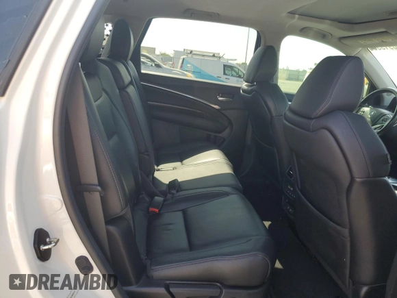 2017 Acura MDX Technology with VIN 5FRYD3H52HB006516, listed as a Copart auction lot 60919965 with Not provided miles and Salvage title. Bid and sale history available at DreamBid. Image 11.