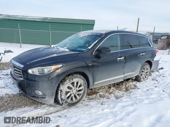 2015 Infiniti QX60 with VIN 5N1AL0MM3FC501539, listed as a IAAI auction lot 41363316 with 172,242 mi miles. Bid and sale history available at carsss.com. Image 17.