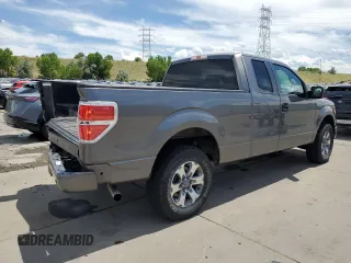 2013 Ford F-150 XL with VIN 1FTFX1EF4DFC34900, listed as a Copart auction lot 63637425 with 199,583 mi miles and Salvage title. Bid and sale history available at DreamBid. Image 3.