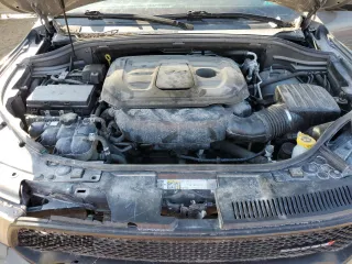 2019 Dodge Durango GT Plus with VIN 1C4RDJDG1KC777409, listed as a Copart auction lot 44498425 with 106,628 mi miles and Salvage Title. Bid and sale history available at DreamBid. Image 12.