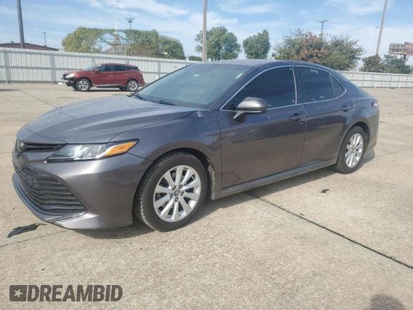 2020 Toyota Camry LE with VIN 4T1C11AK6LU349723, listed as a Copart auction lot 78176474 with 127,213 mi miles and Salvage Title. Bid and sale history available at carsss.com. Image 1.