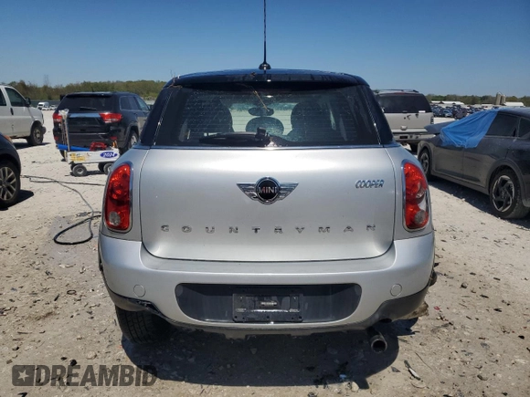 2014 MINI Countryman with VIN WMWZB3C53EWR38893, listed as a Copart auction lot 55091415 with 61,815 mi miles and Non Repairable. Bid and sale history available at DreamBid. Image 6.
