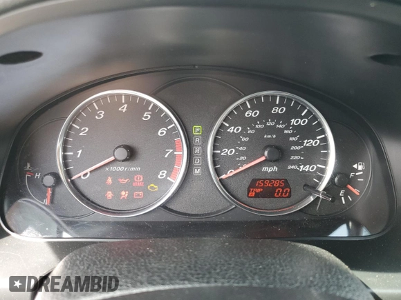 2007 Mazda 6 S Sport VE with VIN 1YVHP80D275M14923, listed as a Copart auction lot 46410194 with 159,285 mi miles and Salvage Title. Bid and sale history available at DreamBid. Image 9.
