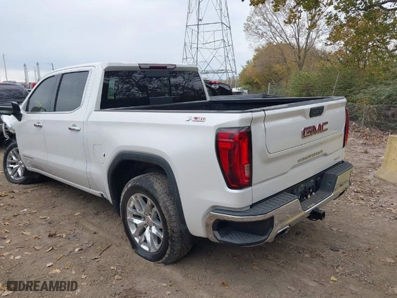 2019 GMC Sierra 1500 SLT with VIN 3GTU9DED3KG201853, listed as a IAAI auction lot 40678380 with 99,818 mi miles. Bid and sale history available at carsss.com. Image 3.