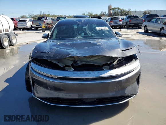 2023 Lucid Air Grand Touring z VIN 50EA1GBA1PA005532, wystawiony jako Copart lot #76828684 z przebiegiem Nie podano mil oraz Nie do naprawy. Historia ofert i sprzedaży dostępna na DreamBid. Obrazek 5.