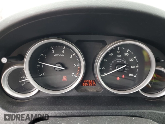 2010 Mazda 6 i Sport with VIN 1YVHZ8BH8A5M14815, listed as a Copart auction lot 50552315 with 147,321 mi miles and Salvage Title. Bid and sale history available at carsss.com. Image 9.