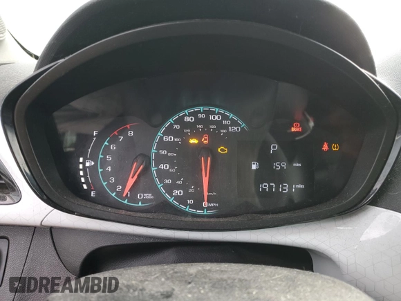 2017 Chevrolet Spark LT with VIN KL8CD6SA6HC783855, listed as a Copart auction lot 82879864 with 197,131 mi miles and Salvage Title. Bid and sale history available at DreamBid. Image 9.