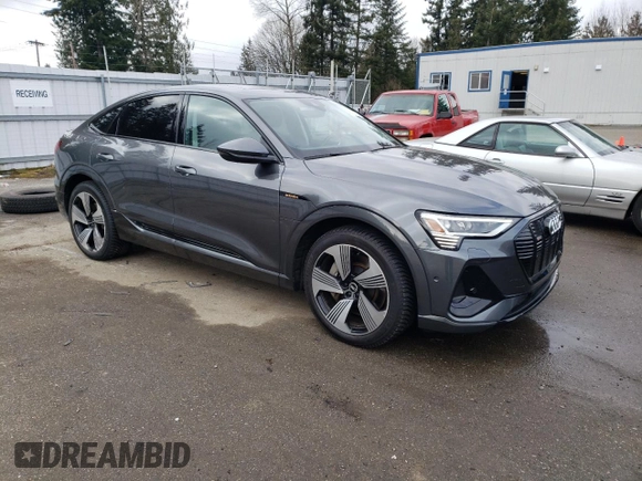2021 Audi e-tron Sportback Prestige z VIN WA13ABGE6MB037548, wystawiony jako Copart lot #45375615 z przebiegiem 39 095 mil mil oraz Szkoda całkowita • Salvage title. Historia ofert i sprzedaży dostępna na DreamBid. Obrazek 4.