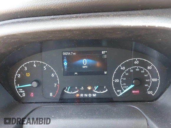 2021 Ford Transit with VIN 1FDBF6Z82MKA96495, listed as a IAAI auction lot 42410967 with 58,254 mi miles and . Bid and sale history available at DreamBid. Image 7.