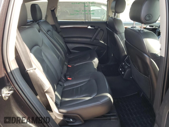 2013 Audi Q7 Premium Plus with VIN WA1LMAFE8DD011475, listed as a Copart auction lot 64720144 with 125,632 mi miles and Salvage title. Bid and sale history available at DreamBid. Image 10.
