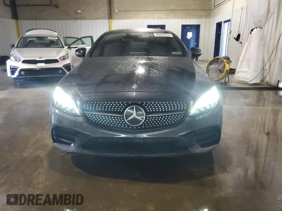 2021 Mercedes-Benz C 300 with VIN W1KWJ8DB0MG056461, listed as a Copart auction lot 68864034 with Not provided miles and Salvage title. Bid and sale history available at DreamBid. Image 5.