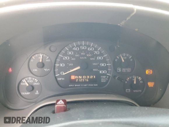 2002 Chevrolet Astro with VIN 1GNDM19X22B145342, listed as a Copart auction lot 43203415 with 212,976 mi miles and Salvage Title. Bid and sale history available at carsss.com. Image 9.