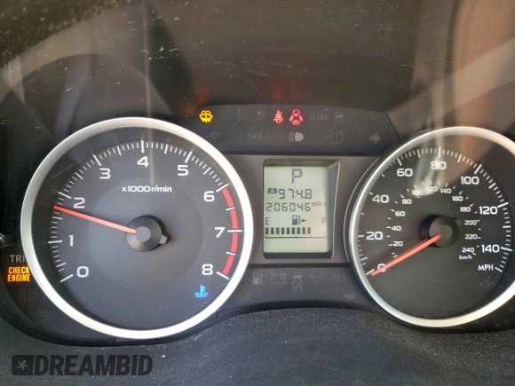 2014 Subaru Forester Premium z VIN JF2SJAECXEH533823, wystawiony jako Copart lot #56499935 z przebiegiem 206 046 mil mil oraz Szkoda całkowita • Salvage title. Historia ofert i sprzedaży dostępna na DreamBid. Obrazek 9.