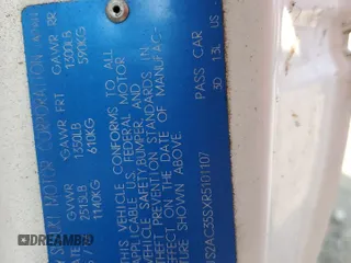 1994 Suzuki Swift z VIN JS2AC35SXR5101107, wystawiony jako Copart lot #75097084 z przebiegiem 78 924 mil mil oraz Szkody całkowita. Historia ofert i sprzedaży dostępna na DreamBid. Obrazek 12.