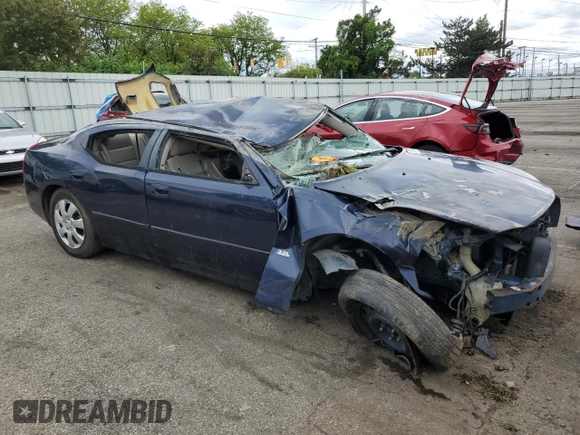 2006 Dodge Charger z VIN 2B3LA43G96H446907, wystawiony jako Copart lot #55609475 z przebiegiem Nie podano mil oraz Szkoda całkowita • Salvage title. Historia ofert i sprzedaży dostępna na DreamBid. Obrazek 4.