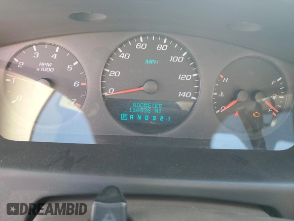 2008 Chevrolet Impala with VIN 2G1WB55N889136084, listed as a Copart auction lot 87488604 with 166,836 mi miles and Clean Title. Bid and sale history available at DreamBid. Image 9.