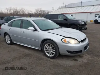 2014 Chevrolet Impala LTZ with VIN 2G1WC5E36E1125283, listed as a IAAI auction lot 41672856 with 150,361 mi miles and . Bid and sale history available at DreamBid. Image 1.