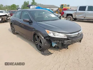 2016 Honda Accord Sport с VIN 1HGCR2F50GA112045, выставлен на аукционе IAAI как лот 42411609 с пробегом 152 318 миль миль и . История ставок и продаж доступна на DreamBid. Изображение 1.
