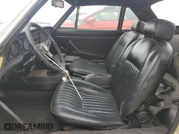 1978 FIAT 124 Spider z VIN 124CS10126825, wystawiony jako Copart lot #75075504 z przebiegiem 94 895 mil mil oraz Szkoda całkowita • Salvage title. Historia ofert i sprzedaży dostępna na DreamBid. Obrazek 7.