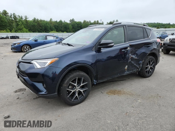 2018 Toyota RAV4 SE z VIN JTMJFREV3JD244036, wystawiony jako Copart lot #61499005 z przebiegiem 106 503 mil mil oraz Czysty tytuł • Clean title. Historia ofert i sprzedaży dostępna na DreamBid. Obrazek 1.