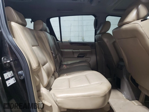 2011 Nissan Armada Platinum z VIN 5N1AA0NC6BN621460, wystawiony jako Copart lot #54748765 z przebiegiem 175 133 mil mil oraz Czysty tytuł • Clean title. Historia ofert i sprzedaży dostępna na DreamBid. Obrazek 11.
