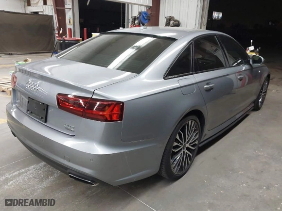 2017 Audi A6 Premium Plus with VIN WAUF2AFC9HN128728, listed as a IAAI auction lot 41699063 with 110,475 mi miles. Bid and sale history available at carsss.com. Image 4.
